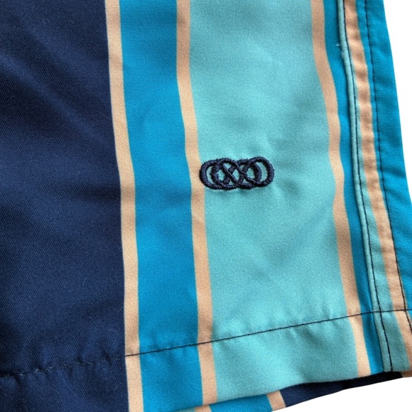 Le Club Striped Haya Blue Swim Shorts XXL - Picture 6 of 15